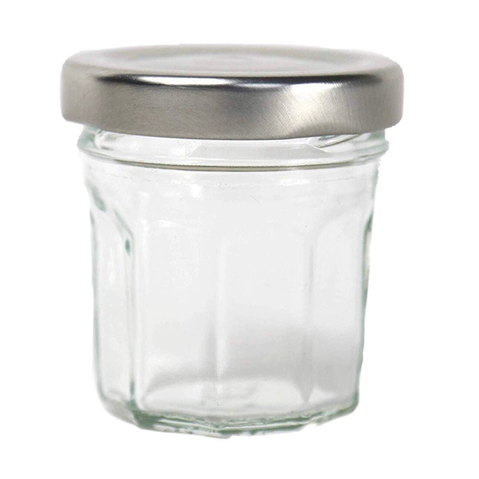 Nutley's 42Ml Wide Mouth Jars With Screw Top Lids Perfect For Wedding Favours