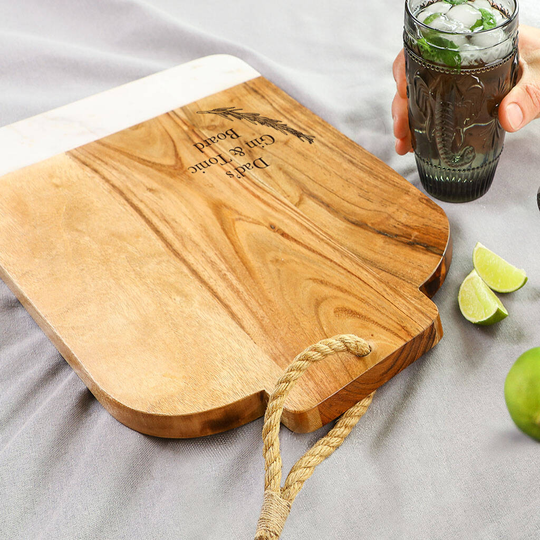 Personalised Cocktails Chopping Board