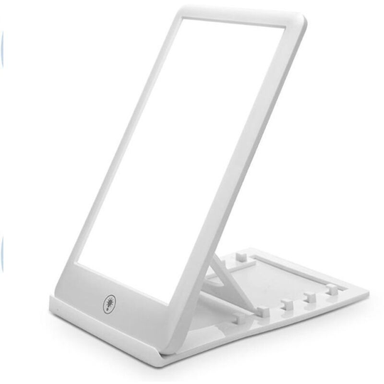 Happy Light led Optical Emotion Therapy Light sad Light Therapy Light Natural Light Flat Table Lamp for sad Light Therapy for Seasonal Affective