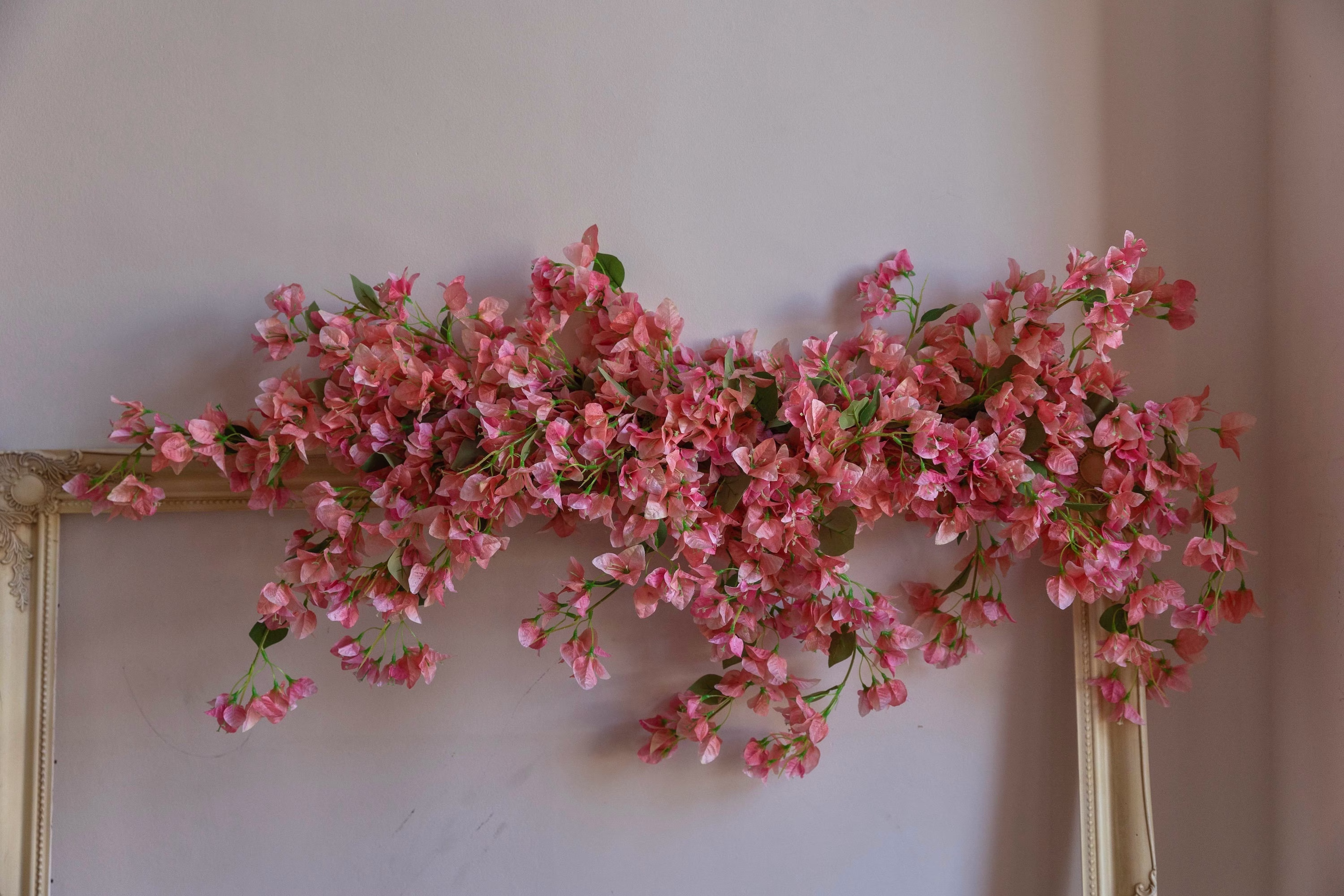 Gorgeous Rose-Colour Bougainville Garland 40 Inch/1 M Long