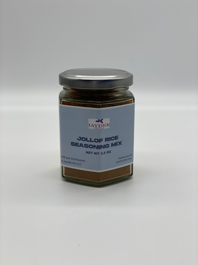 Jollof Rice Seasoning, Exotic Spices Blend, Seasoning Mix, Dry Rubs, African Spices, Gourmet Spices, Gluten Free, Cajun 4Oz