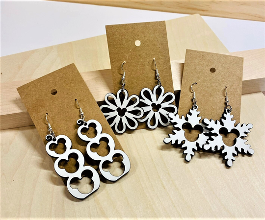 Hidden Mickey Seasonal Earring Set Of 3