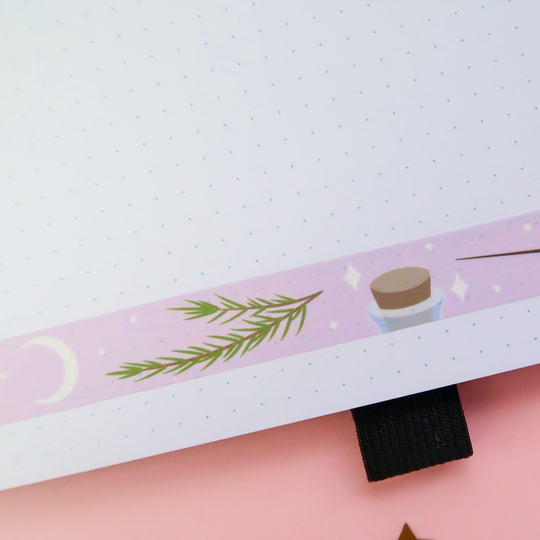 Herb Witch Washi Tape, Witchcraft, Wizardry, Magic, Herbalist, Green Witch, Magick, Washi Tape, Crafting, Scrap Booking, Planner Accessories