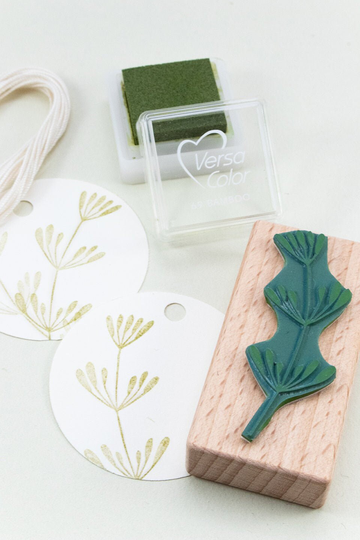Rubber Stamp Dill, Stamp For The Kitchen, Dill Twig, Stamp, Kitchen Herb Plant, Botanical Label