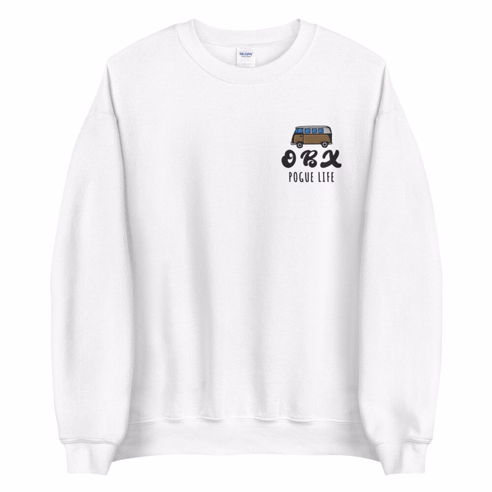 Obx Embroidered Sweatshirt, Outer Banks Season 2 Pogue Life Shirt, Sweatshirt