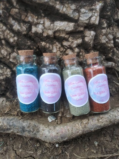 Witches Salt 20Ml Red, Black, Green, Blue, & Purple