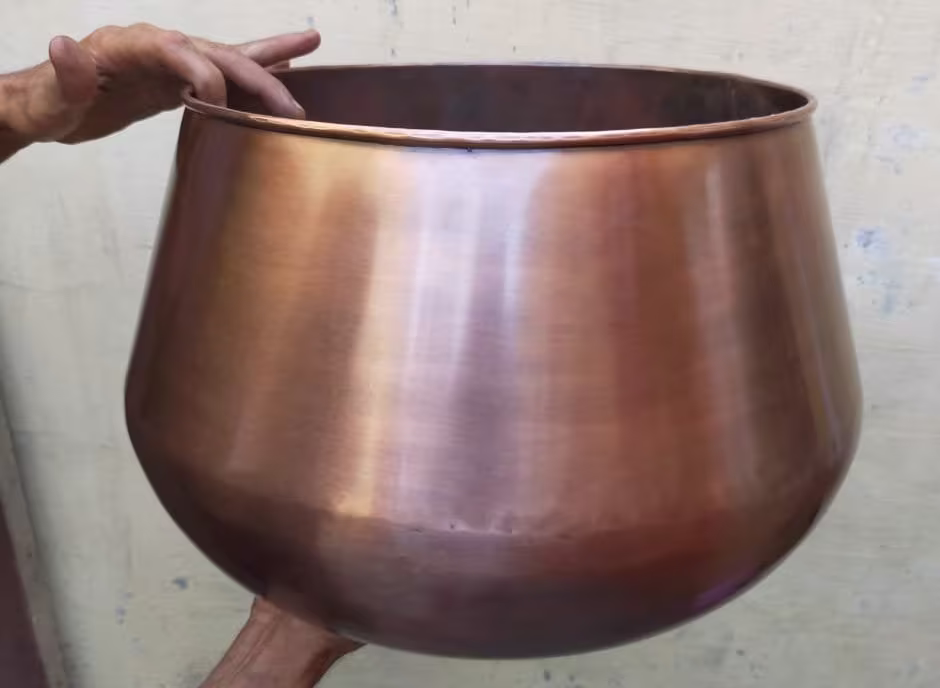 Copper Planters, Indoor Gardening Decor, Plant Pots, Vintage Planters