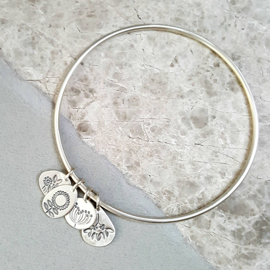 Four Seasons Charm Bangle