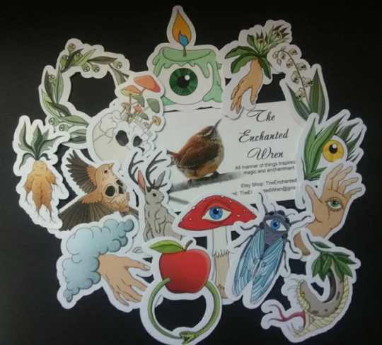 Mystical Garden Sticker Set