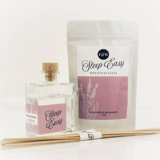 Spearmint And Lavender Reed Diffuser And Bath Salts