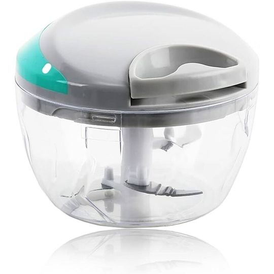 Joorrt - Manual Food Chopper Vegetable Chopper Meat Grinder Mixer for Crushing Fruit, Vegetables, Nuts, Herbs, Onions, Garlic for Salsa Salad, Pesto,