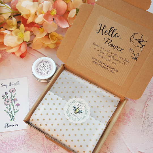 'I'll Always Pick You' Wildflower Seeds Letterbox Gift