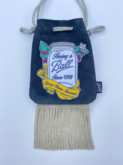 Loopyq Blue Dream X Wedding Cake Suede The String Cheese Incident Medicine Pouch/Belt Bag Fanny Pack