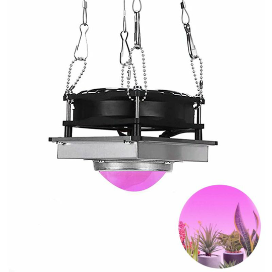 300W led Grow Light, led Plant Light, Full Spectrum Plant Lamp, Suitable for Indoor Plants, Flowers, Vegetables, Succulents, Seeds (Purple)