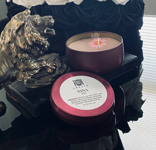 Nina | Fire Candle - Self-Motivation & Faith(8Oz
