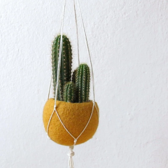 Macrame Plant Hanger | Christmas Gift For Her, Hanging Planter, Plant Holder, Air Modern Mom
