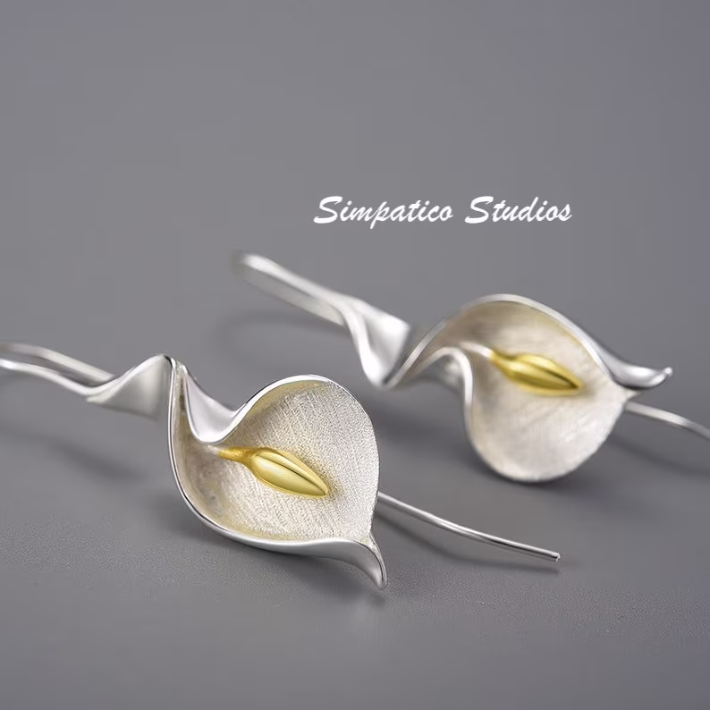 4 New Styles For The Coming Season ...solid Sterling Silver Earrings