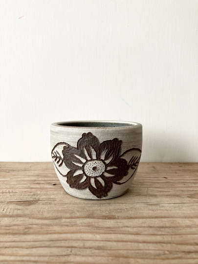 Small Flower Ceramic Planter