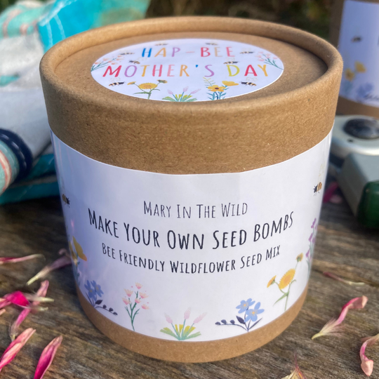 Hap Bee Mother's Day Make Your Own Bee Seed Bomb Kit