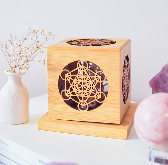 Sacred Geometry Smudge Box Kit - Metatron's Cube Free Shipping