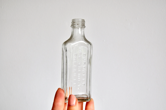 Vintage Antique Burdalls Sheffield Chemist Medicine Bottle 1940S