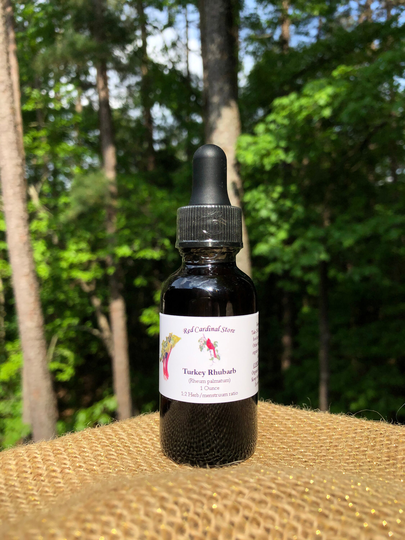 Turkey Rhubarb Tincture Herb Extract Double Extraction