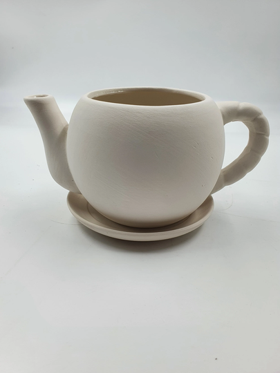 Ceramic Teapot Planter Large 6.5 Inch Perfect Gift, Teapot Planter, Mother's Day Gift For Her, Boss, Him