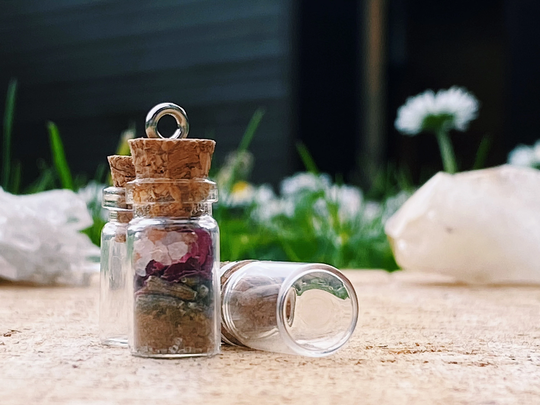 Miniature Spell Vial - Securely Wax Sealed For Witchcraft/Wicca/Pagan/Hoodoo