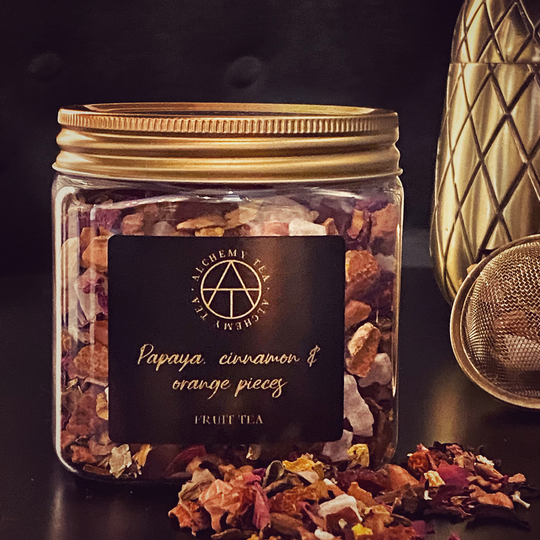 Alchemy Tea Papaya, Cinnamon And Orange With Infuser