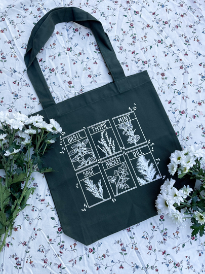 Herb Tote Bag