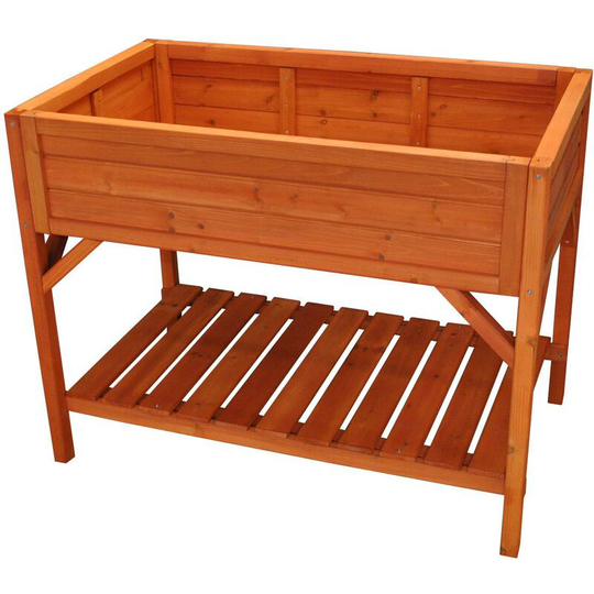 Selections - Wooden Raised Herb Planter