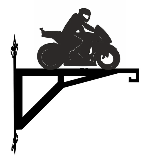 Moto Gp Modern Contemporary Hanging Bracket