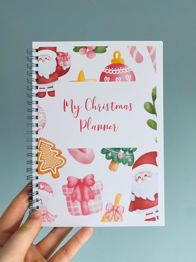Christmas Planner, Organiser, Seasonal A5 Preparation, Winter Holiday Planning, Diary