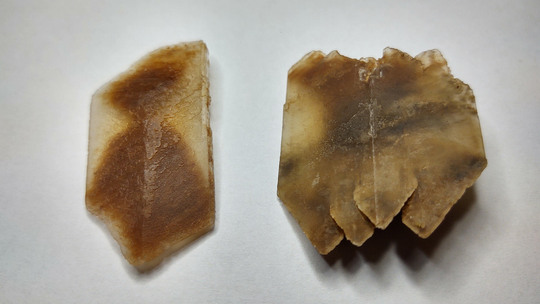Hourglass Sand Selenite Crystal Set Salt Plains Oklahoma 2 One Of A Kind Crystals Atlantis Vibration Home Decor
