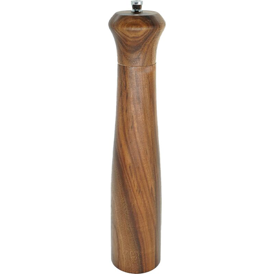 Fvbjd - Salt and Pepper Mill - Adjustable Acacia Wood Salt and Pepper Grinders Shakers with Ceramic Grinding Core 10 inch acacia wood