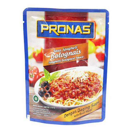 Pronas Spaghetti Bolognese Sauce | Sauce Bolognais, 175 Gr - 6.17 Oz