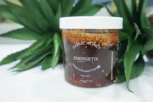 Garlic Honey-Herb Infused Honey