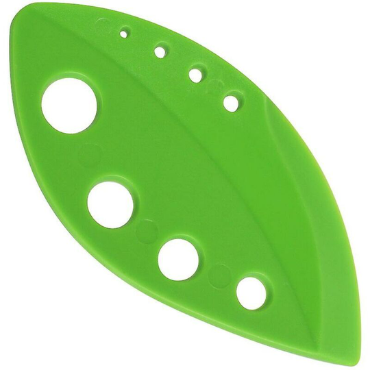 Sun Flowergb - 2pcs Vegetable Leaf Stripper Cabbage Gadget Kale Greens Herb Stripper Kitchen Stripper (green)
