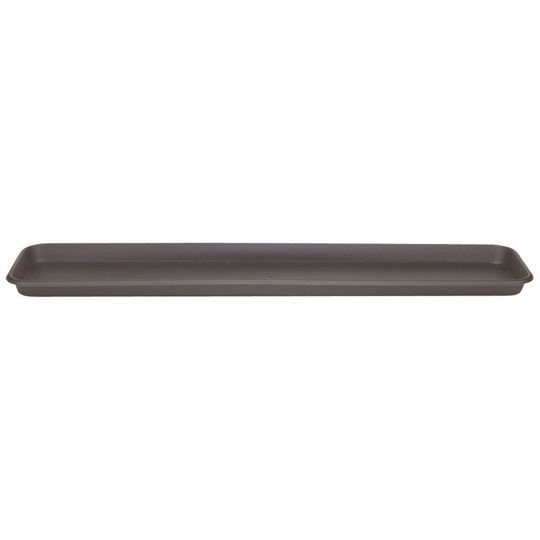 Stewart Garden Terrace Trough Tray - To Fit 60cm Pot - Black (2063005)