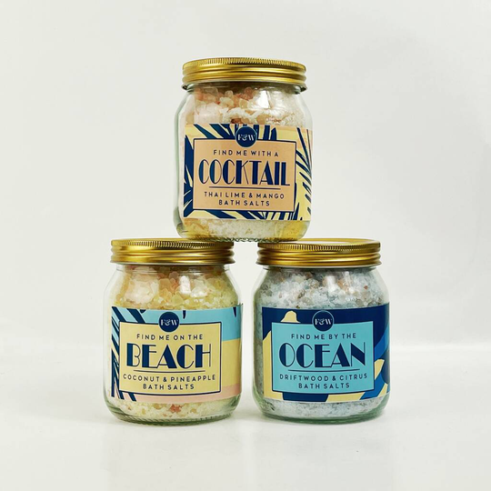 The Paradise Collection Tropical Bath Salts