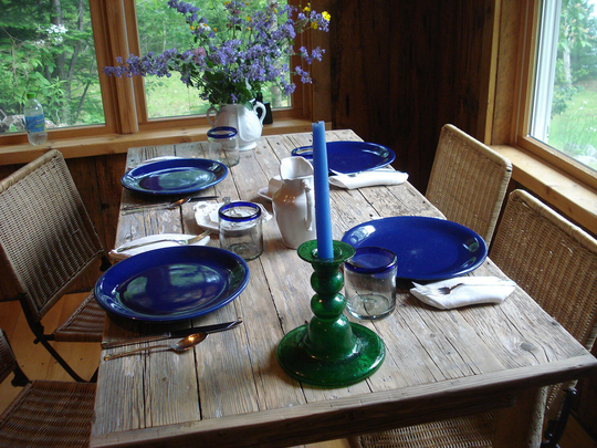 Salt Water Naturally Weathered Gray Driftwood Table 60"X 30" X 30 Or 36" High | Pictured Is 54" 36