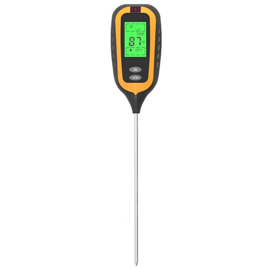 4-in-1 Soil Tester Soil ph Meter Soil Moisture Meter for Moisture Light pH Temperature Lawns Farm Plants Herbs