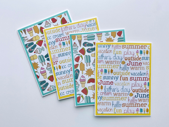 Seasonal Greeting Cards, Summer Gift