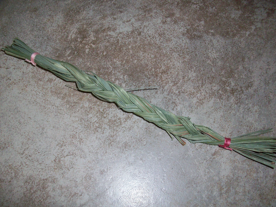 2 Lemongrass Braid Large Smudge Sticks | 2021 Harvest