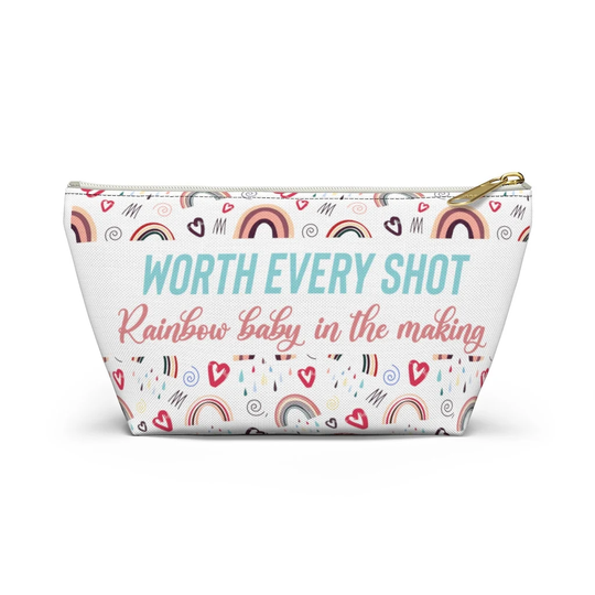 Ivf Med Bag, Medicine Worth Every Shot, Ivf Medication Gift, Iui Bag For Ivf Shots, Infertility Gift