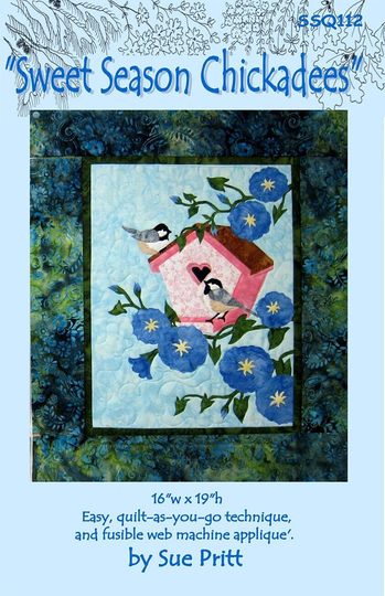 Sweet Season Chickadees Quilt Quilting Pattern, From Quilts New, Please See Description & Pictures For More Information