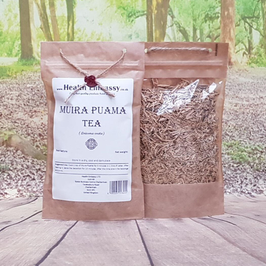 Muira Puama/Liriosma Ovata Ptychopetalum Herbal Tea Health Embassy