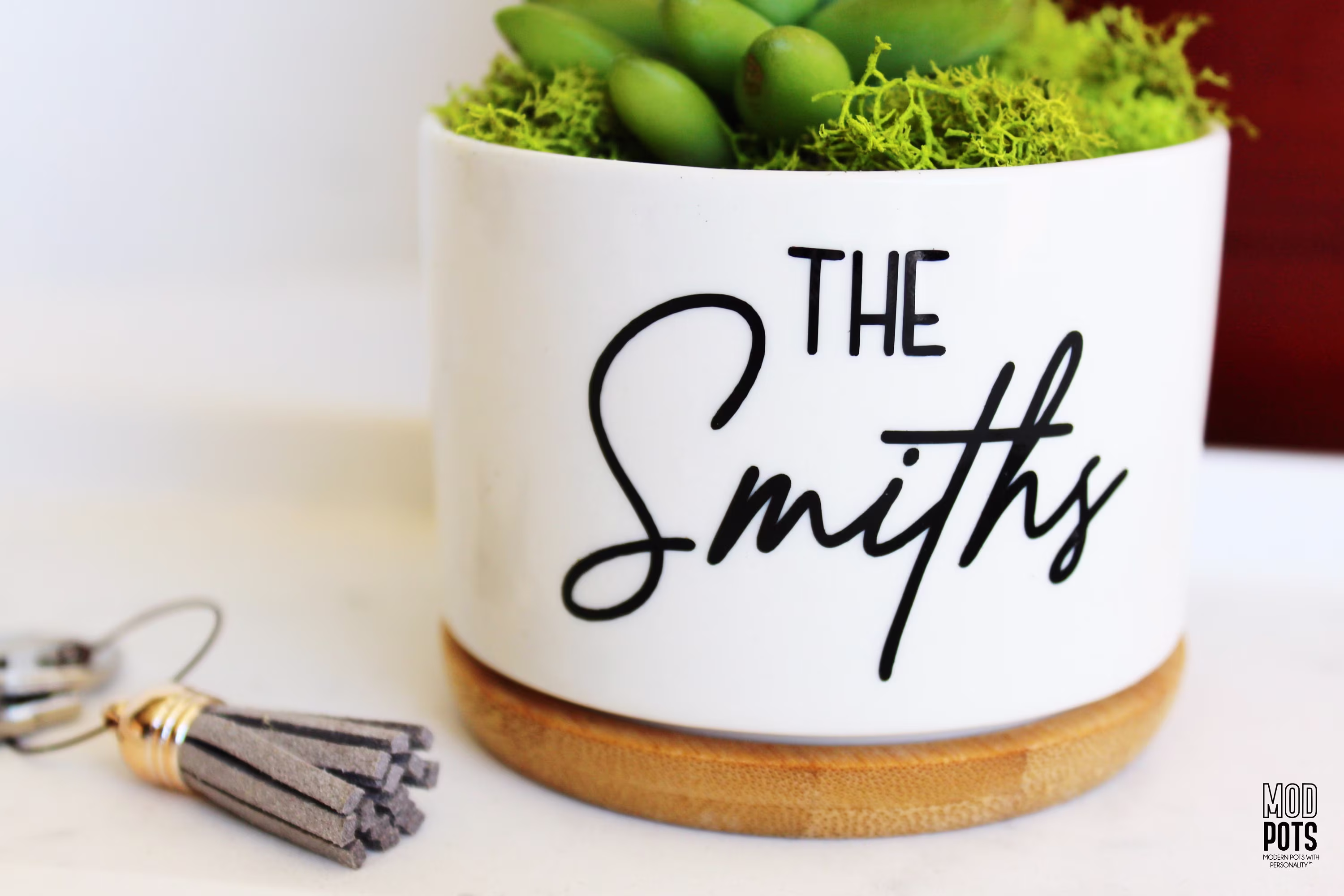 Housewarming Gift, Personalized Planter, Wedding Anniversary Gift