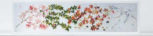 Seasons 3D Butterfly Framed Artwork