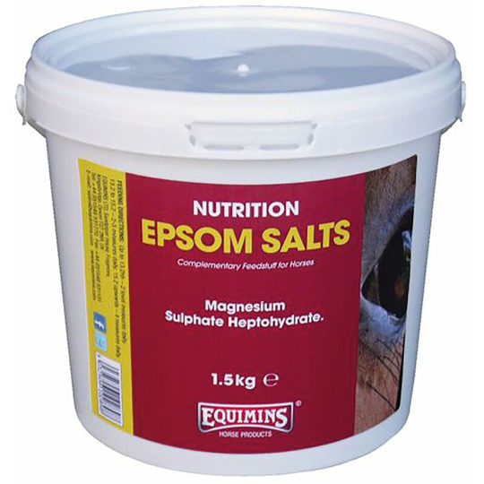 Epsom Salts - 1.5 Kg Tub - 289 - Equimins